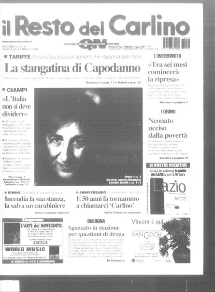 Il Resto del Carlino : giornale dell'Emilia